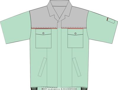 工厂工作服 安全与身份的守护者